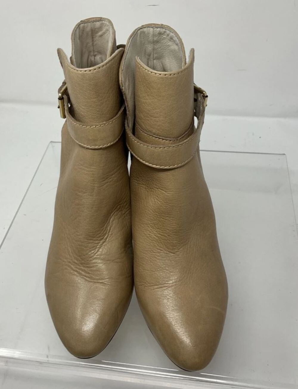 KATE SPADE Desert Leather Buckle Strap Ankle Boots Women’s Size 8M
